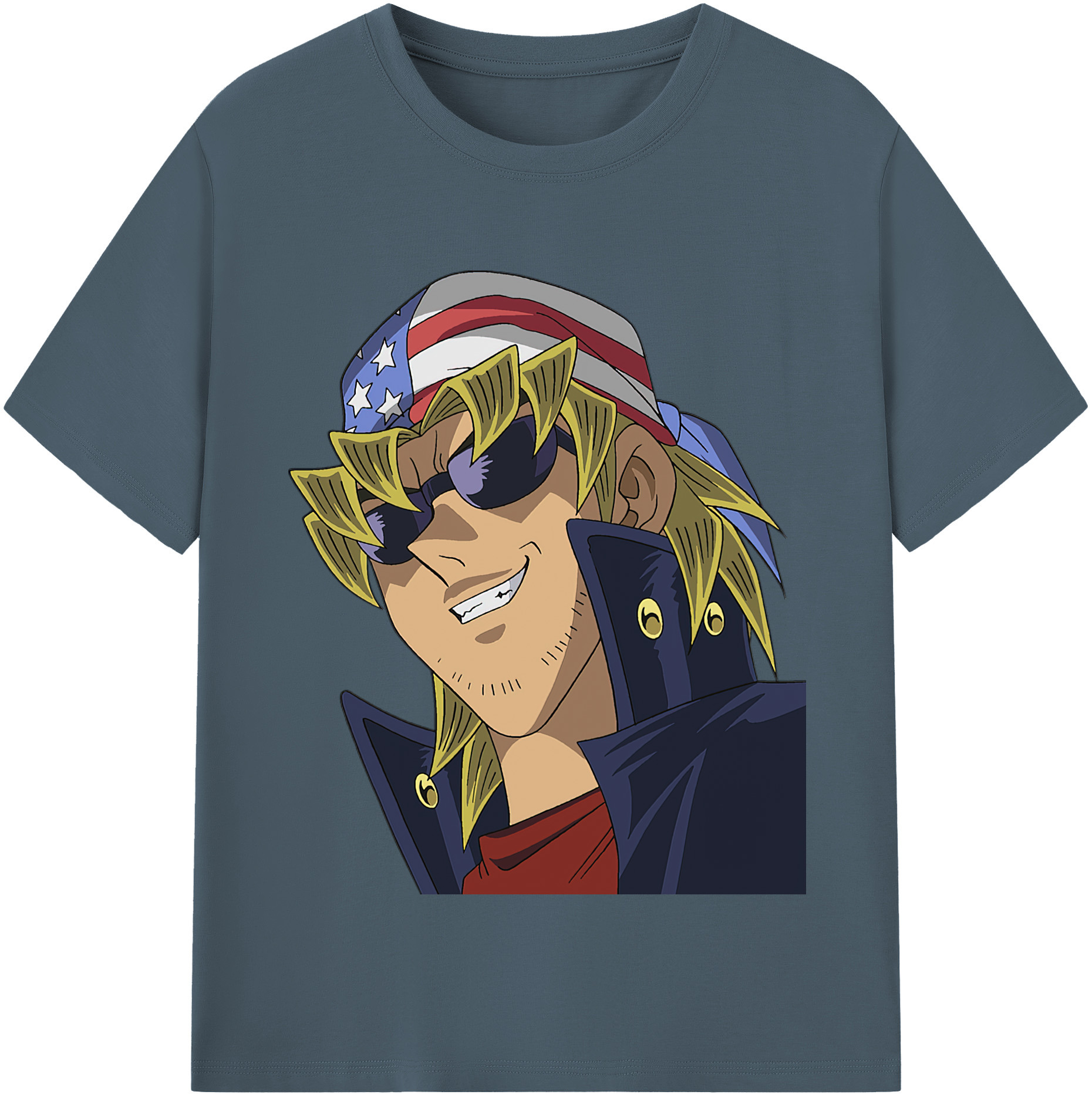 （画像用） 遊☆戯☆王 Yu-Gi-Oh! 綿100％半袖Tシャツ（フロントプリント）